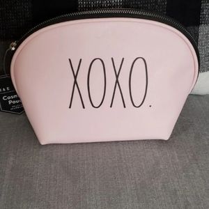 Rae Dunn Pink makeup bag